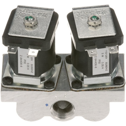 Vulcan 00-713656, DUAL SOLENOID VALVE 3/8" 120V