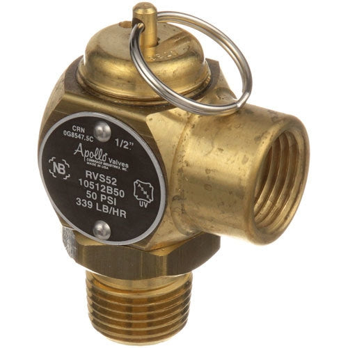 Vulcan 00-855968-00001, SAFETY VALVE 1/2"M X 1/2"F