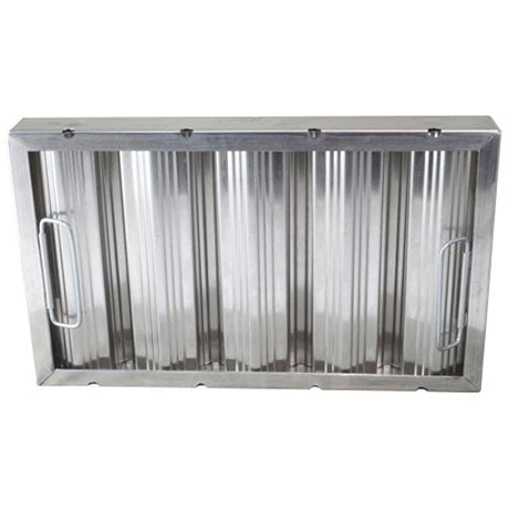 Mavrik 261758, 16" x 20" x 2" Aluminum Baffle Hood Filter with Handles