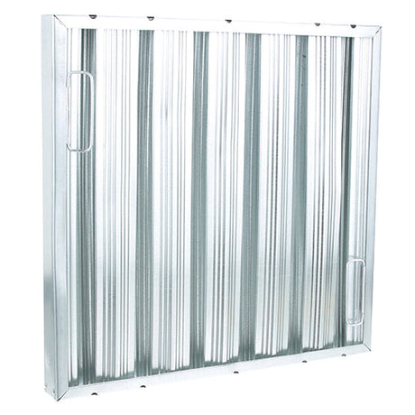 Mavrik 261769, 20" x 20" x 2" Galvanized Baffle Hood Filter