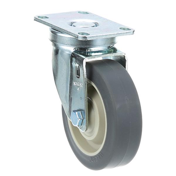 Garland 1027800, Plate Mount Swivel Caster, 4"