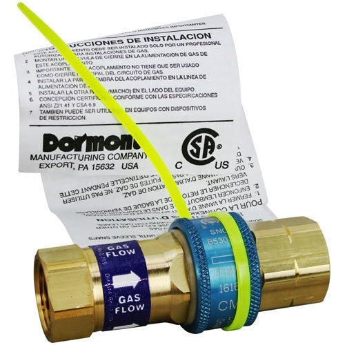 Dormont A-50, QUICK DISCONNECT ?- 1/2"