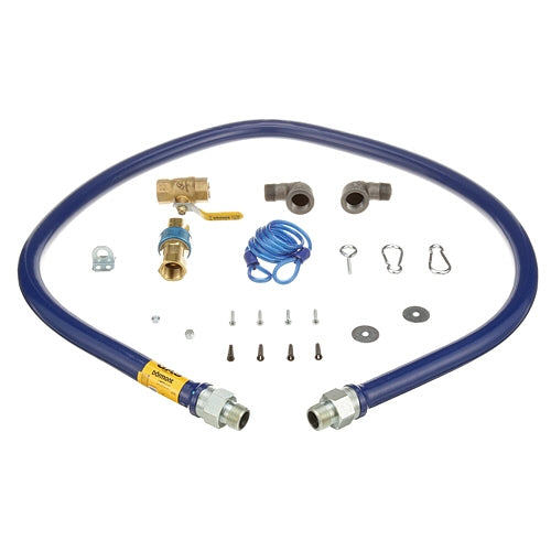 Dormont 1675KIT72, GAS HOSE KIT, 3/4" DIA , SNAPFAST DISCONNECT