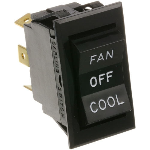 Montague #2A, SWITCH 7/8 X 1-1/2 DPDT CTR-OFF