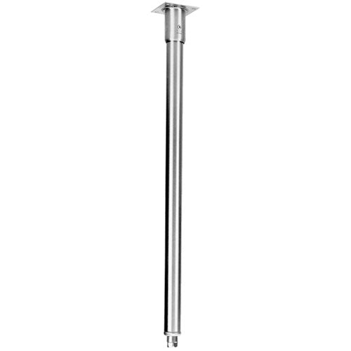 Mavrik 266185, 32" Stainless Steel Leg, 3-1/2" Square Plate Mount