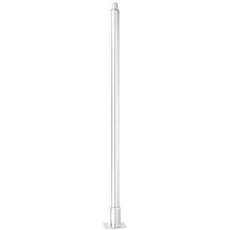 Mavrik 266186, 36" Stainless Steel Leg, 3-1/2" Square Plate Mount
