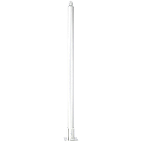 Mavrik 266186, 36" Stainless Steel Leg, 3-1/2" Square Plate Mount