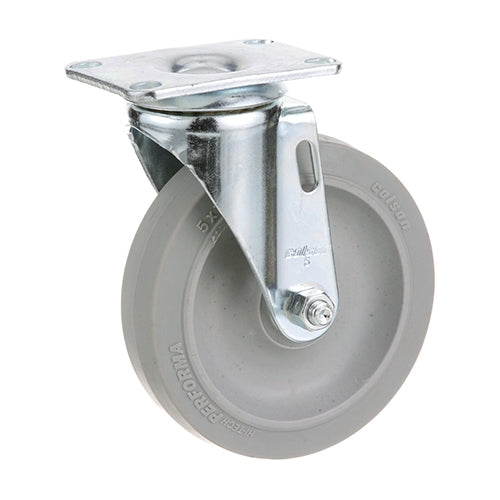 Dynamic Cooking  18022, PLATE MOUNT CASTER 5 W 2-3/8 X 3-5/8