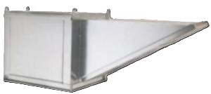 Captive-Aire A2-20D, Make-up Air Supply Unit 20" Mixed Flow Wheel, Size #2 Housing, 1 HP 208 V 3500 CFM PH 1