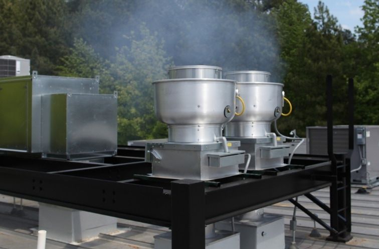 Ventilation Direct VXD180-PH 1, 2 H/P Single Phase Input Premium Efficiency 3 Phase Direct Drive Restaurant Exhaust Fans 3500 CFM