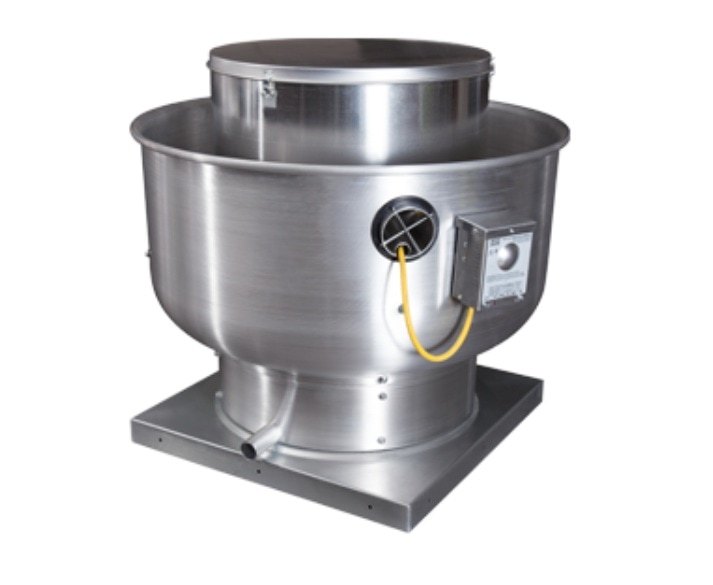 Ventilation Direct VXD50, .50 H/P 115 Volts High Speed Direct Drive Centrifugal Upblast Exhaust 1500 CFM