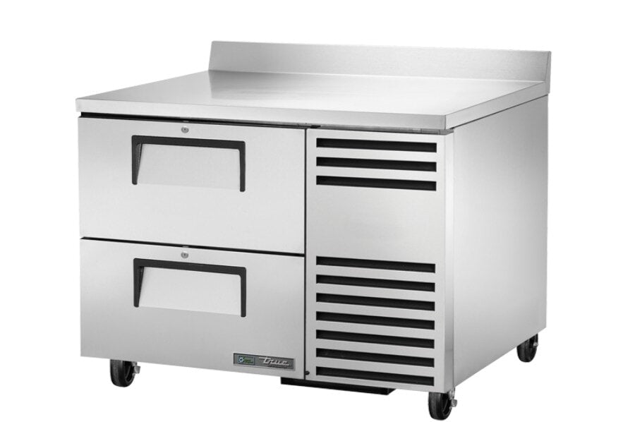 True TWT-44D-2-HC, 44" 2 Solid Drawer Deep Worktop Refrigerator