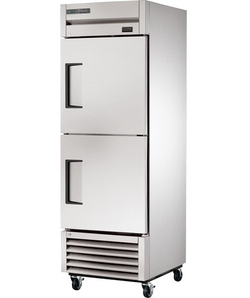 True TS-23-2-HC, 27" 2 Solid Half Swing Door Reach-In Refrigerator, 300 Series