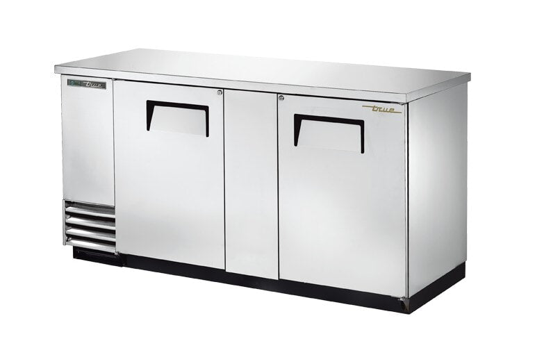 True TBB-3-S-HC, 69" Wide Stainless Steel Back Bar Cooler