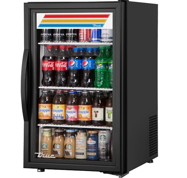 True GDM-06-34-HC~TSL01, 20" Wide Swing Door Counter-Top Refrigerator w/ LED Lighting