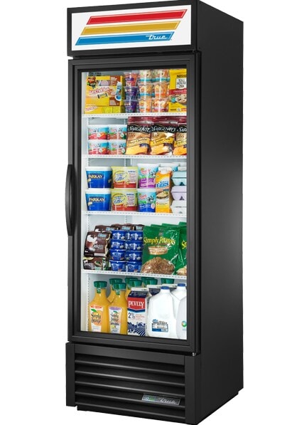 True GDM-23-HC~TSL01, 1 Door, Glass Swing Door Refrigerator