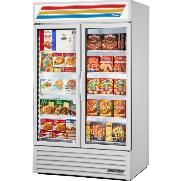 True GDM-43F-HC~TSL01, 43 cu ft, 2 Door, Swing Door Freezer