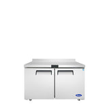 Atosa MGF8409GR, 48" 2 Solid Swing Door Worktop Refrigerator