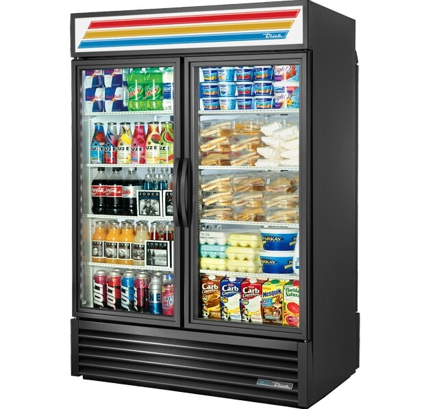 True GDM-49RL-HC~TSL01, 4 Door, Rear Load Glass Front Swing Door and Solid Rear Swing Door Refrigerator