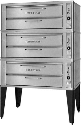 Blodgett 911P Triple, 81,000 BTU Gas 33 x 22 x 7 Triple Deck Oven