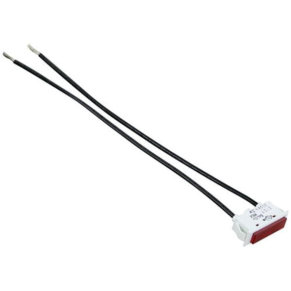 APW 15134, Red Indicator Light with Wire Leads, 250V