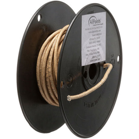 Mavrik 381297, High Temperature Wire, 14 ga Tan, MG, 50 ft Roll