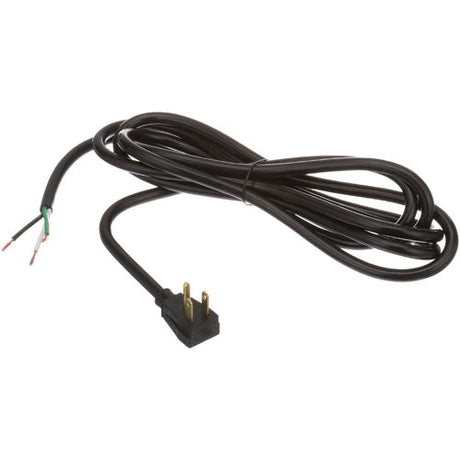 Mavrik 381552, Power Cord, 10 ft, 15A 125V, 14/3 SJTOOW, Angle Plug