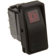 Cleveland 19993, Rocker Switch, DPDT, On/Off, Red Light