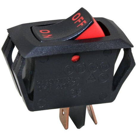 Holman 2E-200552, Switch, Rocker, SPST, 240V, 10A, On/Off