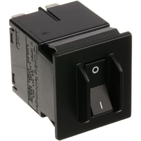 Carter-Hoffmann 18602-0048, On/Off Rocker Switch with Circuit Breaker, DPST
