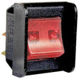 Duke 212280, Amber Lighted Rocker Switch, 250V