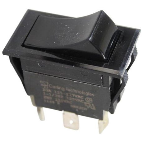 Southbend 1186599, Rocker Switch, On/Off/On, DPDT