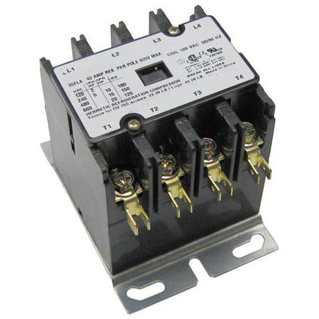 Cleveland 03518, Contactor, 30 Amp, 4 Pole