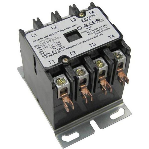 Cleveland 101899, Contactor, 4 Pole, 40/50A, 120V