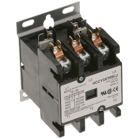 Champion 105514, Contactor with Bracket, 3 Pole, 50/65A, 120V