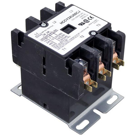 Hubbell C25FNF360B, Contactor, 3 Pole, 60/75A, 208/240V