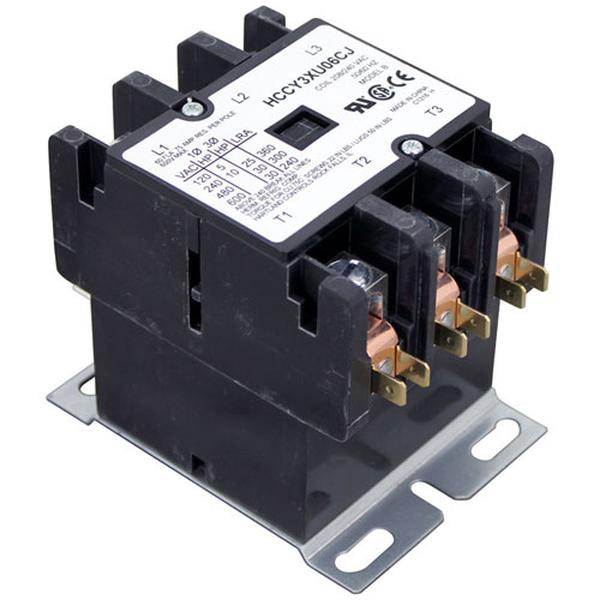 Hubbell C25FNF360B, Contactor, 3 Pole, 60/75A, 208/240V