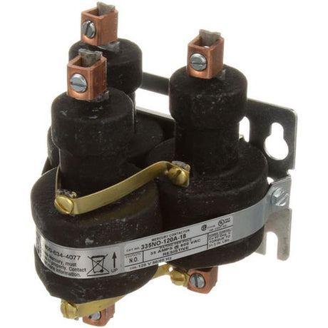 Lincoln 369178, Mercury Contactor, 120V, 35A, 3 Pole
