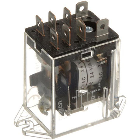Pitco P5046688, Relay, 24VAC, SPDT, with Mounting Tabs