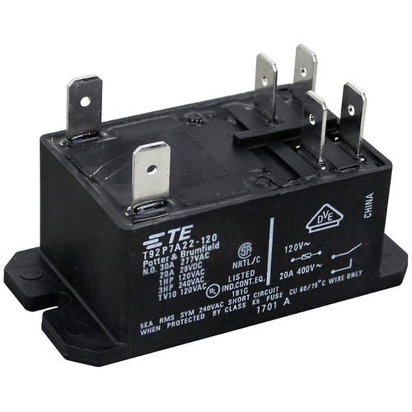Hussmann 0459304, RELAY-30AMP DP/ST N.O. 120V COIL