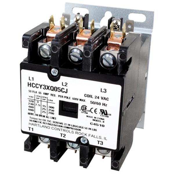 Groen 106306, Contactor, 3 Pole, 65A, 24V Coil