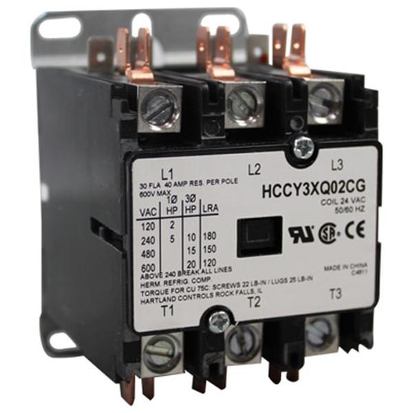 Groen 148102, Contactor, 3 Pole, 24VAC Coil, 30 FLA
