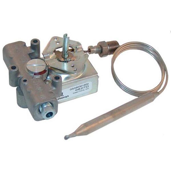 Dynamic Cooking 13244, GS Thermostat, 200-400 Degree F, 3/8" x 5-3/8" Bulb, 30" Capillary
