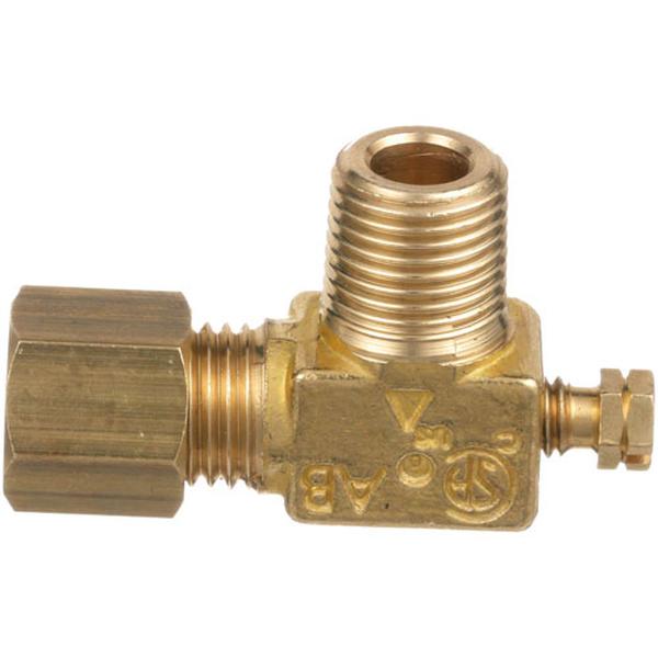 Imperial 1604, Pilot Adjusting Valve, 90 Degree, 3/16" CC x 1/8" NPT
