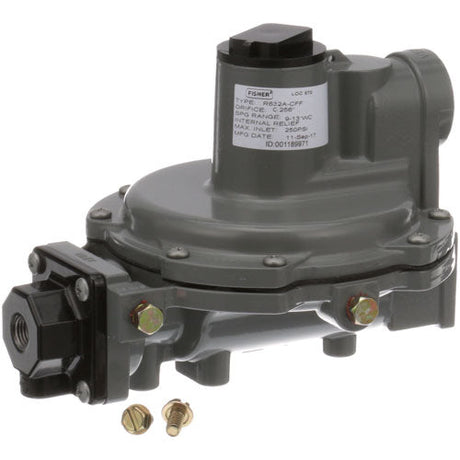 Ray Murray R632A-CFF, 2-Stage Gas Regulator, 1/4 in FPT x 3/4 in FPT, 750,000 BTU