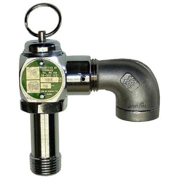 Henny Penny 16928, Fryer Relief Valve, 1/2"