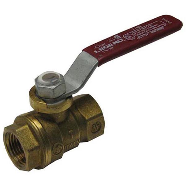 Pitco PP10945, Water Valve with Handle, 3/8" Brass Ball Valve