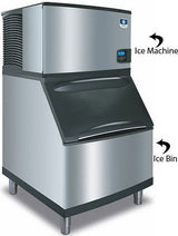 Manitowoc Ice IDP0450A-161, 30" Air Cooled Indigo NXT™ 463 lbs, Dice Cube Ice Machine