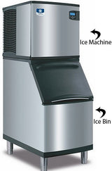 Manitowoc Ice IDP0420W-161, 22" Water Cooled Indigo NXT™ Dice Cube Ice Machine, 442 Lb