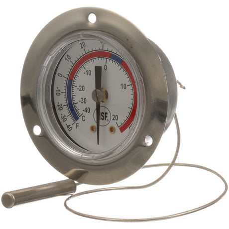Mavrik 621037, Recessed Thermometer, 2 in Dial, -40 to 65F, 3 in Flange